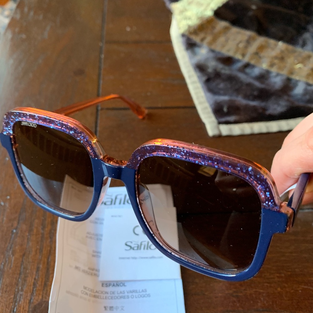 ⛔️SOLD⛔️Authentic JIMMY CHOO 53 Square Acetate - Picture 4 of 8